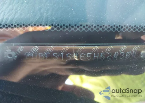 2005 Honda Civic Vp from USA, damaged, VIN 2HGES16465H524354